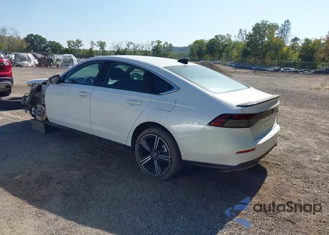 2025 Honda Accord Hybrid Sport из США, поврежденный, VIN 1HGCY2F55SA041680